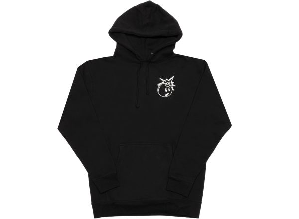 The Hundreds x Simple Adam Pullover in Black Hot on Sale