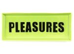 Pleasures Ceramic Tray in Green on Sale