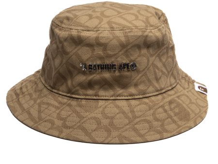 A Bathing Ape Corduroy Monogram Bucket Hat on Sale