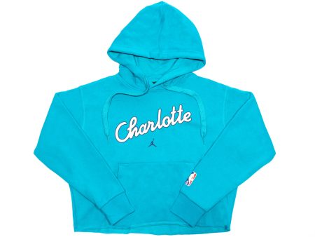 Women s Charlotte Hornets Essential Hoodie Hot on Sale