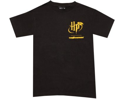 The Hundreds x Harry Potter Hogwarts Tee in Black Hot on Sale