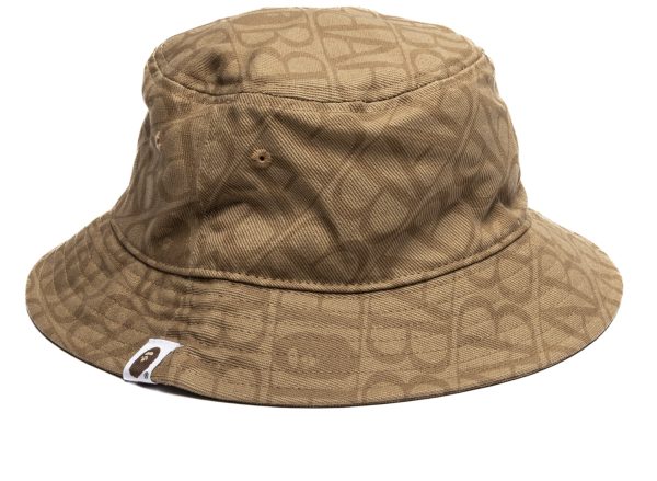 A Bathing Ape Corduroy Monogram Bucket Hat on Sale