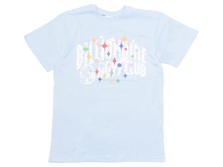 BBC Arch Burst S S Tee in Blue Supply