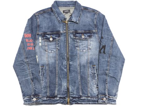 BLUECARATS The D Evils Denim Jacket Online now