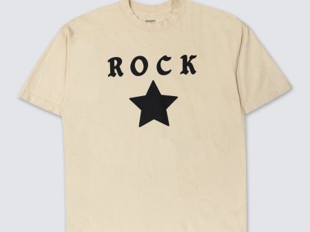 Pleasures Rockstar T-Shirt in Tan Cheap