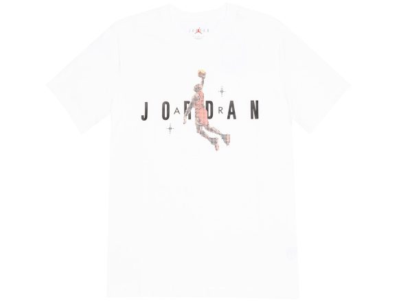 Jordan Brand Holiday Tee in White Fashion