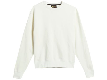 Adidas Pharrell Williams Basics Crewneck in Off White Cheap