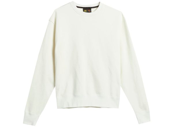 Adidas Pharrell Williams Basics Crewneck in Off White Cheap