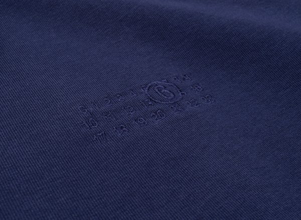 Maison Margiela MM6 Embroidered Logo Hoodie For Discount