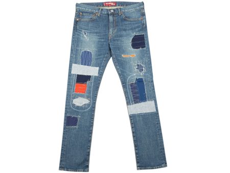 Junya Watanabe MAN x Comme des Garçons x Levi s Indigo Patchwork Denim Discount