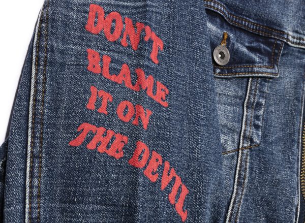 BLUECARATS The D Evils Denim Jacket Online now