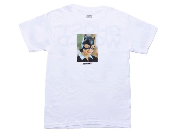 Pleasures Ghost World T-Shirt in White For Discount