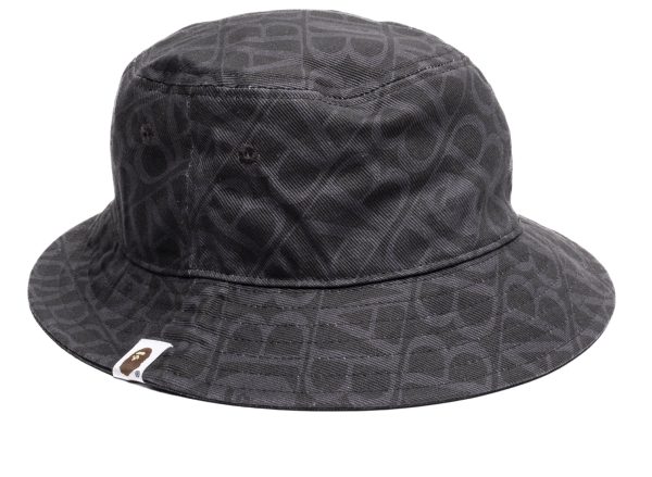 A Bathing Ape Corduroy Monogram Bucket Hat Fashion