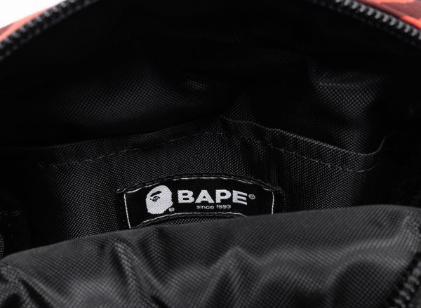 A Bathing Ape Color Camo Mini Shoulder Bag in Red Online Sale