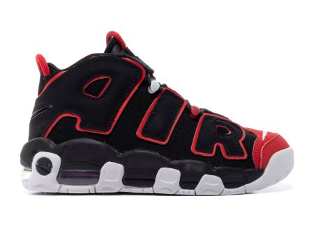 GS Nike Air More Uptempo  Red Toe  Online now