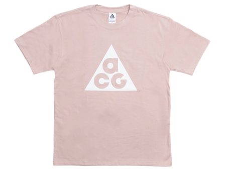 Nike ACG Big Logo S S Tee in Pink Oxford For Discount