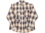 Reese Cooper Cargo Pocket Flannel Shirt in Blue Online