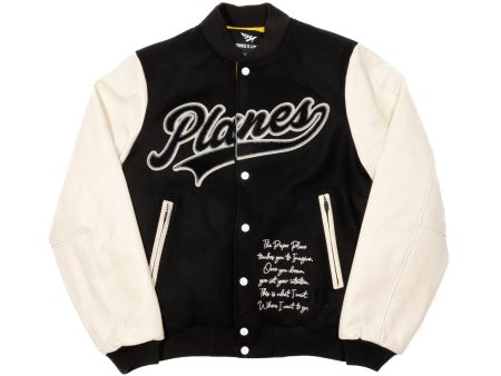 Paper Planes Varsity Jacket on Sale