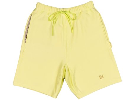 Advisory Board Crystals Abc. 123. Sweatshorts in Sulfur Discount