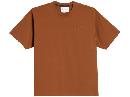 Adidas Pharrell Williams Basics Shirt in Wild Brown Sale