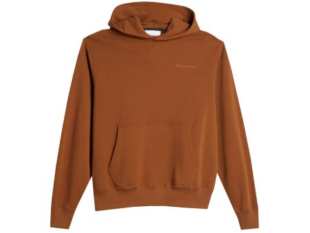 Adidas Pharrell Williams Basics Hoodie in Wild Brown Discount