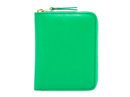 Comme des Garçon Classic Leather Wallet in Green Online Hot Sale