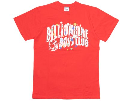 BBC Arch Burst S S Tee in Red For Sale