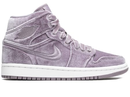 Women s Air Jordan 1 Mid SE  Velvet Purple Smoke  Supply