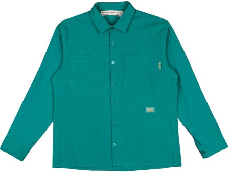 Advisory Board Crystals Abc. 123. Studio Work Shirt in Apatite Hot on Sale