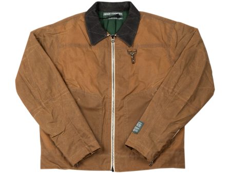 Reese Cooper Waxed Cotton Biker Jacket Discount