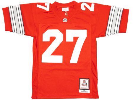 Mitchell & Ness NCAA 1995 Eddie George Ohio State Football Jersey For Cheap