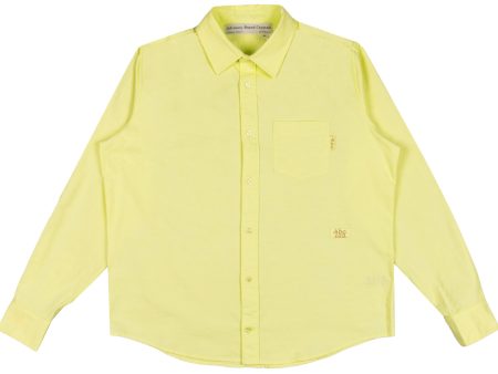 Advisory Board Crystals Abc. 123. Oxford Shirt in Sulfur For Cheap