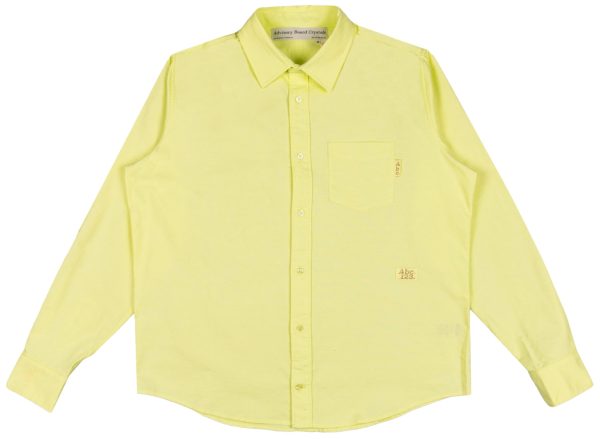 Advisory Board Crystals Abc. 123. Oxford Shirt in Sulfur For Cheap