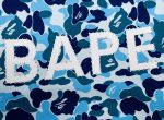 A Bathing Ape ABC Camo Crystal Stone Crewneck in Blue Online now