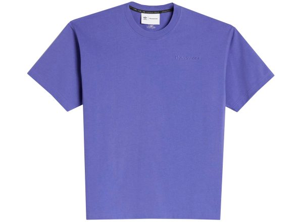 Adidas Pharrell Williams Basics Shirt in Purple on Sale