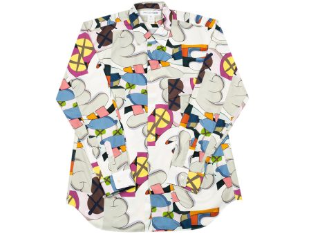 Comme des Garçons SHIRT x KAWS Woven Button-Up Shirt Online