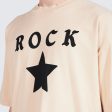 Pleasures Rockstar T-Shirt in Tan Cheap