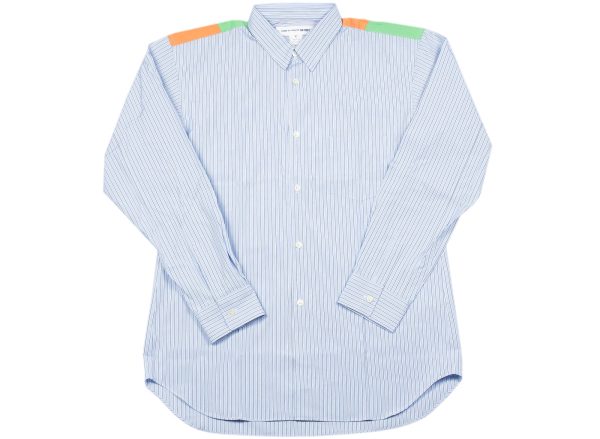 Comme des Garçons SHIRT Men s Woven Panel Button-Up For Sale