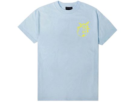 The Hundreds Simple Adam Tee in Powder Blue Online Hot Sale