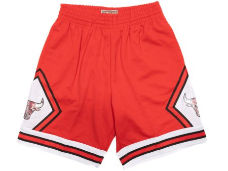 Mitchell & Ness NBA 75th Anniversary Bulls Swingman Shorts For Discount