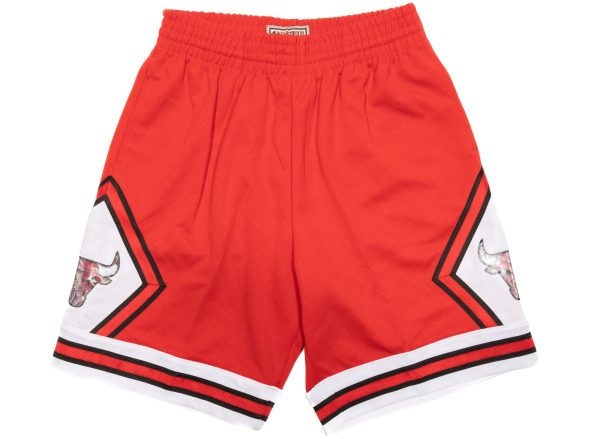 Mitchell & Ness NBA 75th Anniversary Bulls Swingman Shorts For Discount