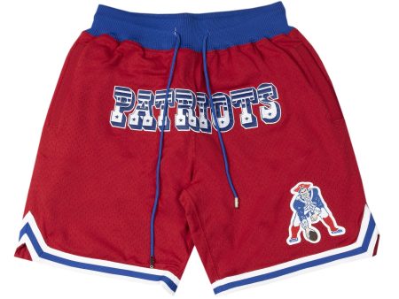 Mitchell & Ness x Just Don Championship Patriots Shorts Online Hot Sale