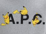 A.P.C. x Pokemon Pikachu Sweatshirt in Grey on Sale