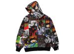 A Bathing Ape Bape Album Monogram Shark Hoodie Discount