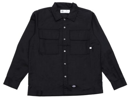 Dickies Boxy Long Sleeve Shirt in Black Online Sale