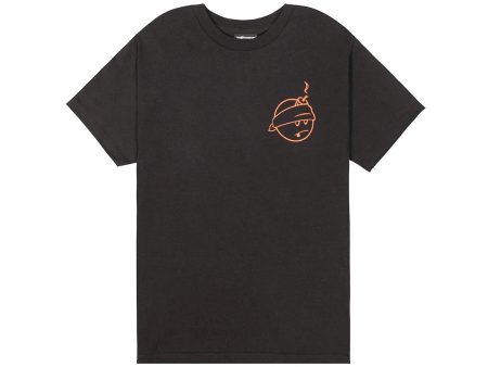 The Hundreds Simple Badam Tee in Black Cheap