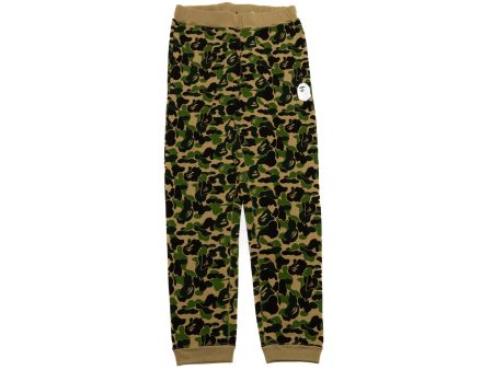 A Bathing Ape ABC Camo Crystal Stone Sweatpants in Green Hot on Sale