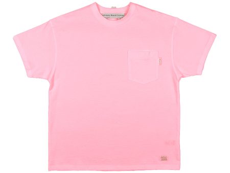 Advisory Board Crystals Abc. 123. Short Sleeve Pocket Tee in Morganite Cheap