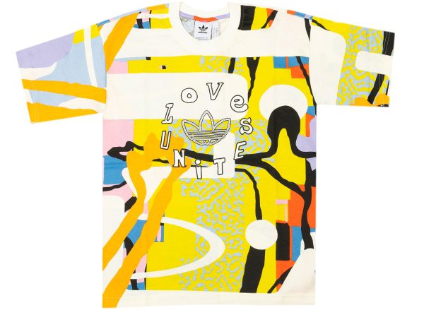 Adidas Love Unites All-Over Print Tee For Sale