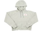 Women s Jordan Flight Fleece Pullover Hoodie in Grey Online now